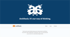 Desktop Screenshot of antithesisadvertising.com